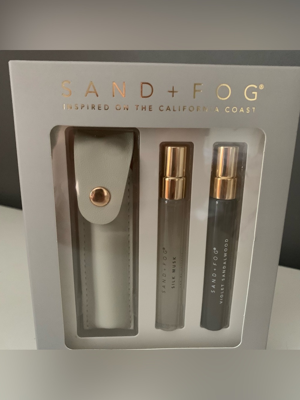 Sand + Fog 3 piece Travel Eau De Parfum Set + Case